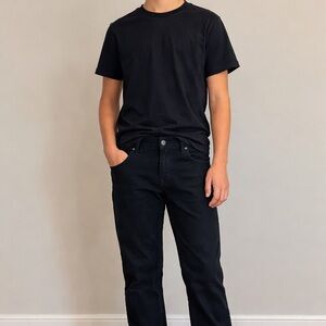 Classic Black Men's Jeans